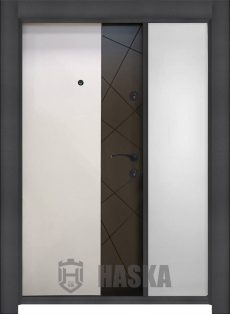 ART 03 Антрацит Бяла Glass