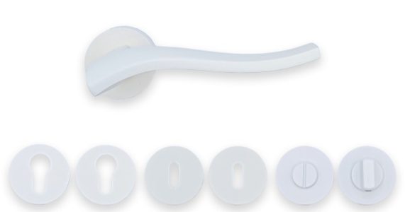 IVENTO 14 Дръжка за врата ЛУКС, бял мат