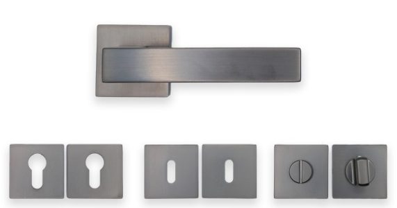 IVENTO 04 Дръжка за врата ЛУКС, титан мат