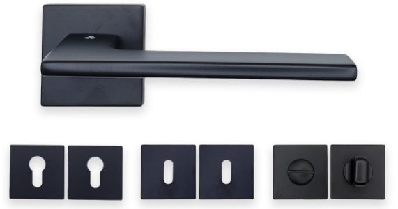 IVENTO 06 Дръжка за врата ЛУКС, черно