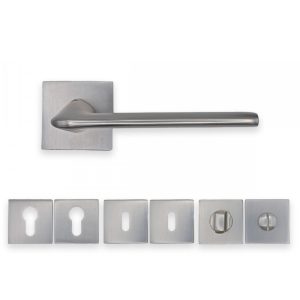 IVENTO Дръжка за интериорна и екстериорна врата, инокс