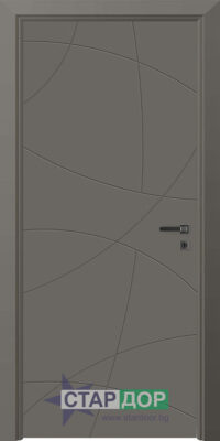 Антрацит интериорни врати