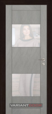 VariantDoor 02-2 Венге-бял бетон