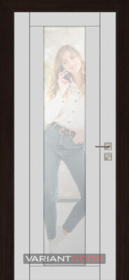 VariantDoor 01-2 Венге-бял мат