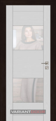 VariantDoor 02-4 Венге-бял фладер