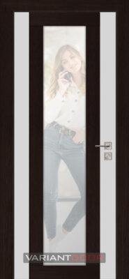 VariantDoor 01-6 Венге-бял мат